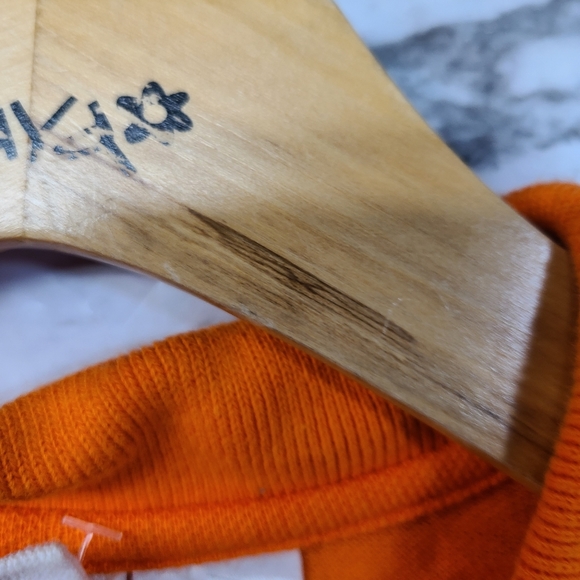 San Francisco Giants Logo 7 Golf Polo Orange Youth - Picture 3 of 7